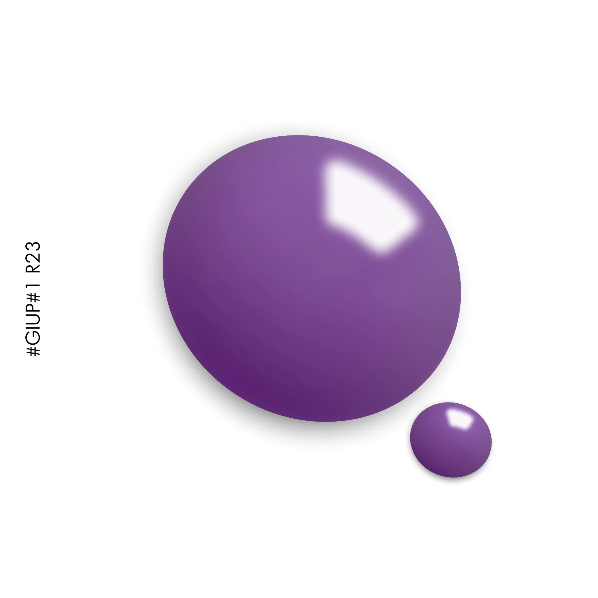 R23 Purple gel polish